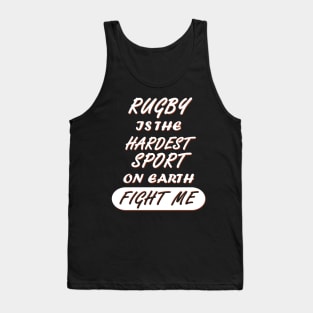 Rugby Sport Hookler Striker Players Women Line Out Tank Top